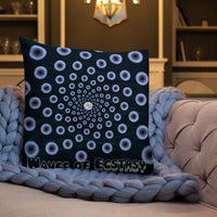 Waves of Ecstasy Pillow